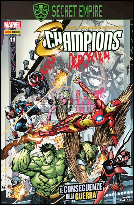 CHAMPIONS #    11 - SECRET EMPIRE